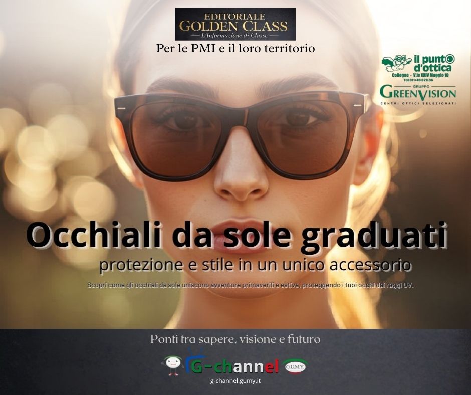 Occhiali da sole graduati: protezione e stile in un unico accessorio