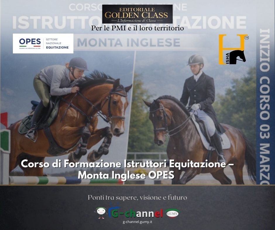 Corso di Formazione Istruttori Equitazione – Monta Inglese OPES