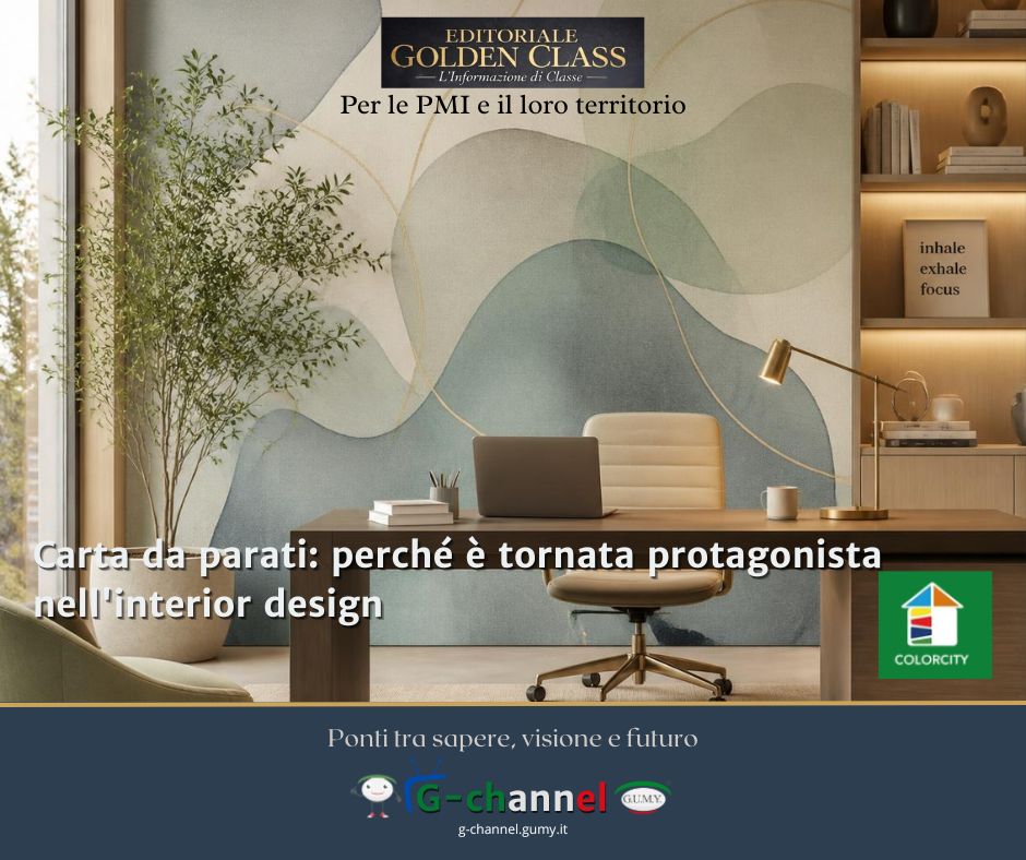 Carta da parati: perché è tornata protagonista nell'interior design