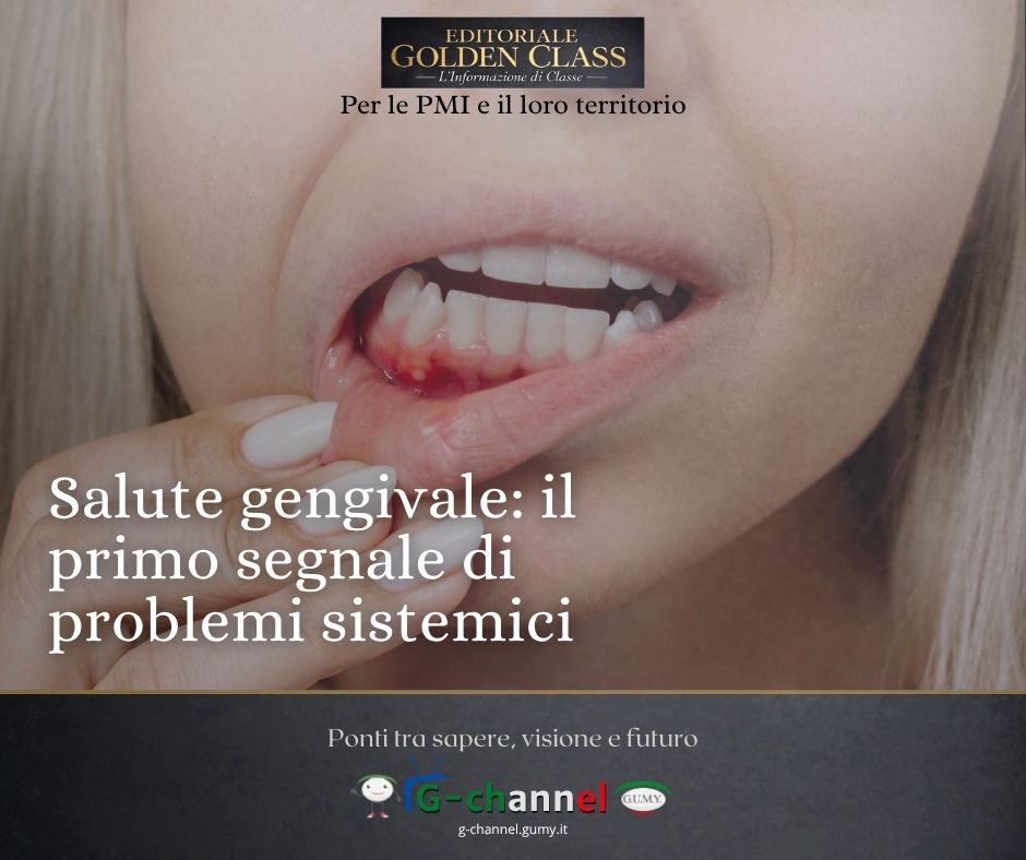 Salute gengivale: il primo segnale di problemi sistemici
