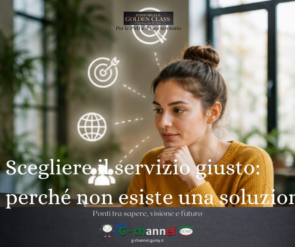 Scegliere il servizio giusto: perché non esiste una soluzione unica