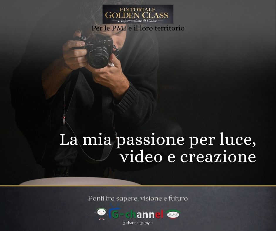 La mia passione per luce, video e creazione