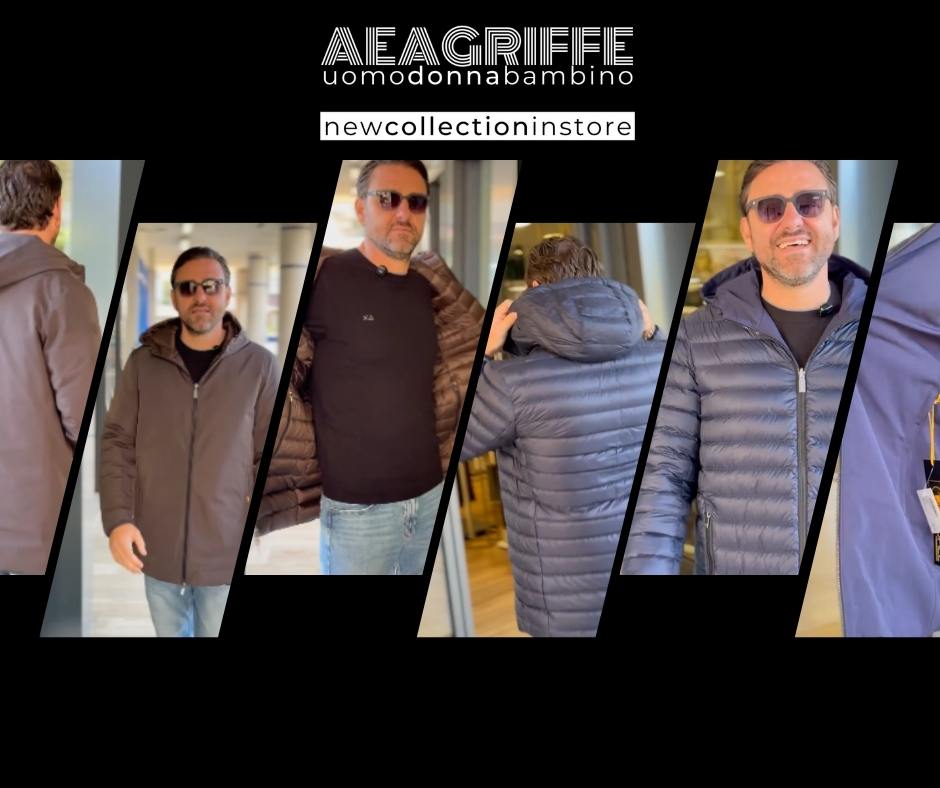 Piumini lunghi double face CIESSE: stile d’inverno da AEAGRIFFE