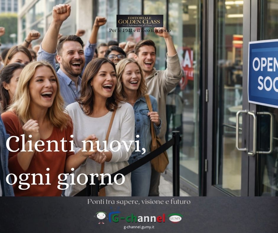 Clienti nuovi, ogni giorno