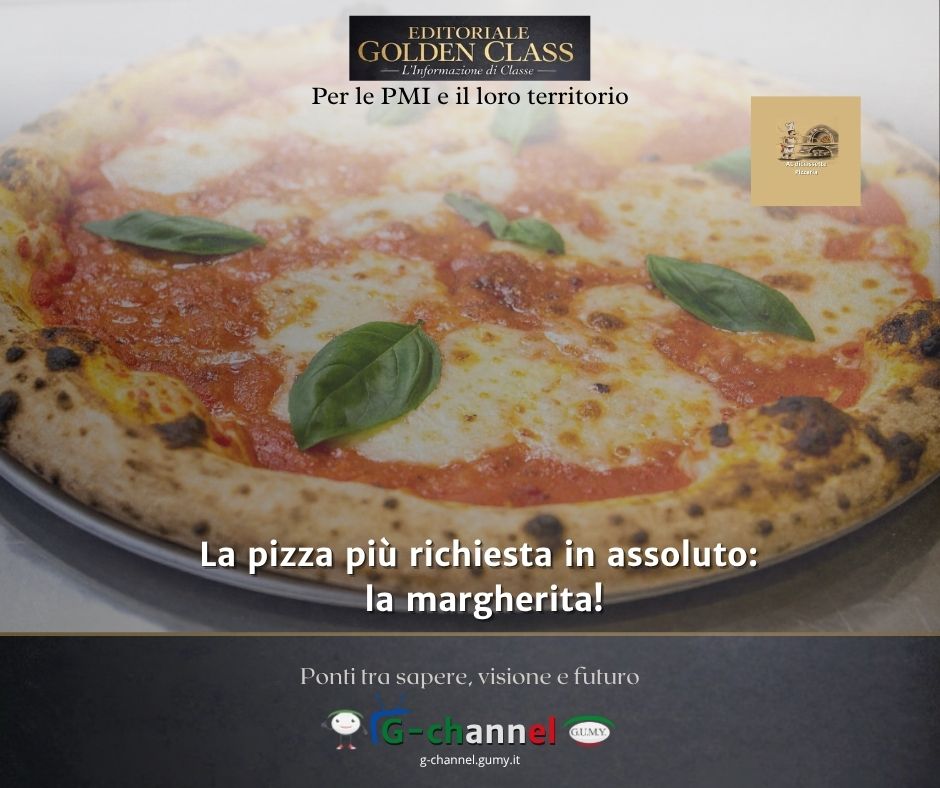La pizza più richiesta in assoluto: la margherita!