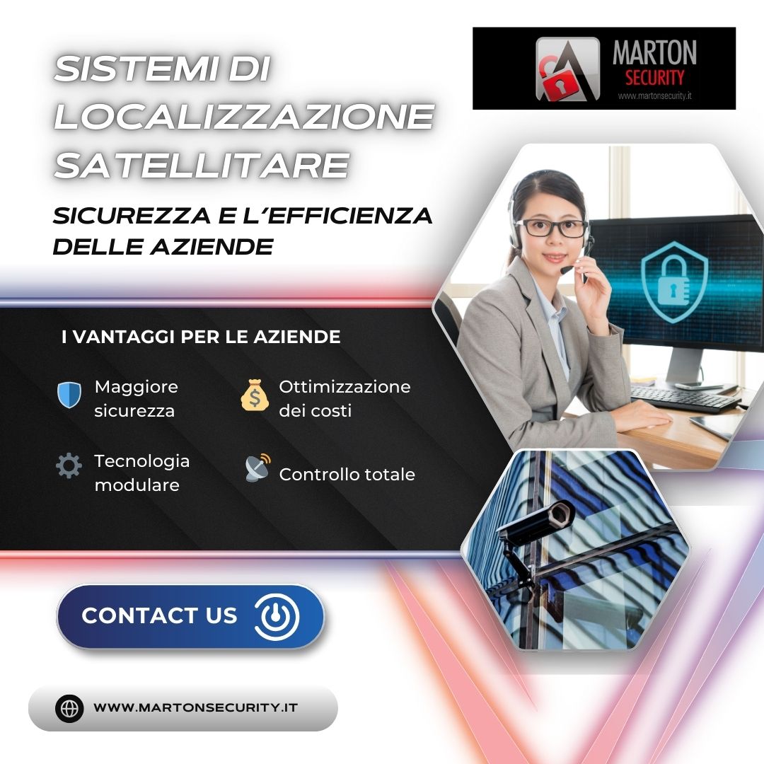 Localizzazione satellitare per aziende con Marton Security