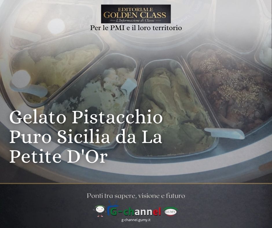 Gelato Pistacchio Puro Sicilia da La Petite D'Or