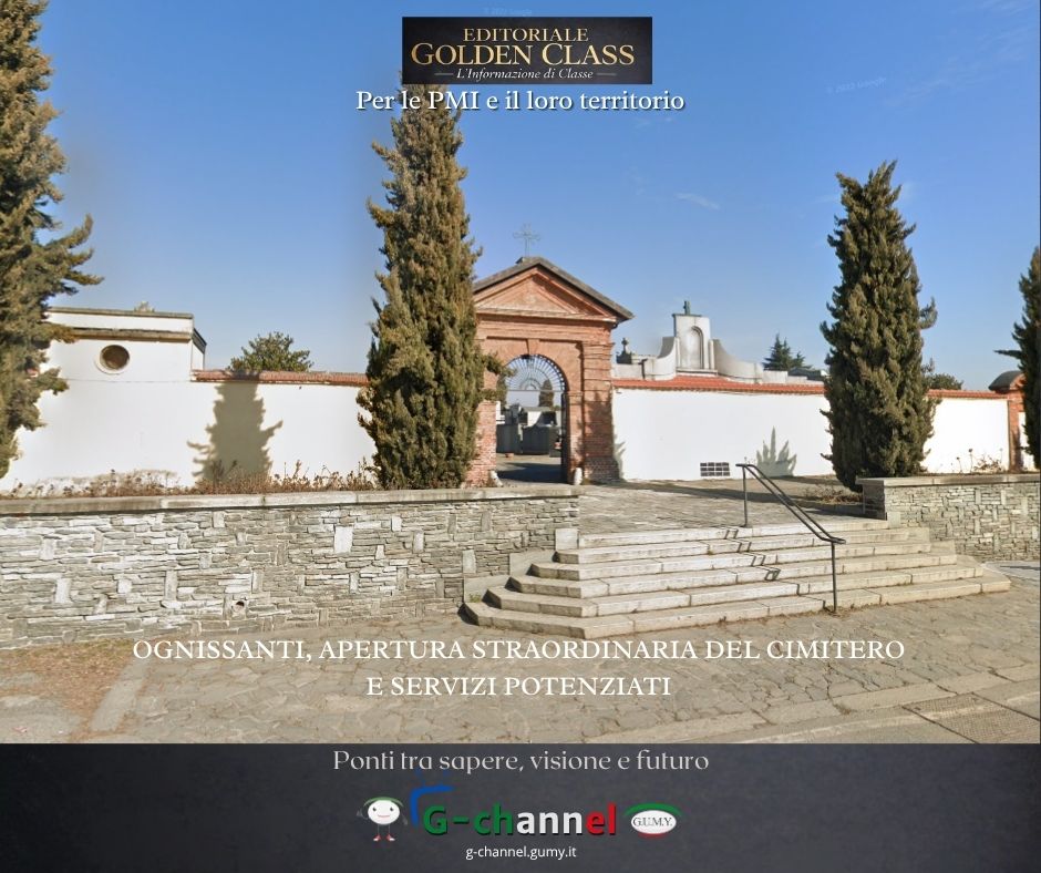 Ognissanti a Collegno: cimitero aperto fino alle 17.30
