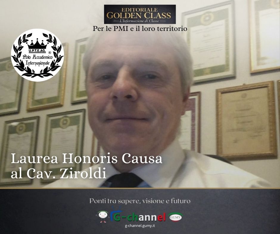 Laurea Honoris Causa al Cav. Ziroldi