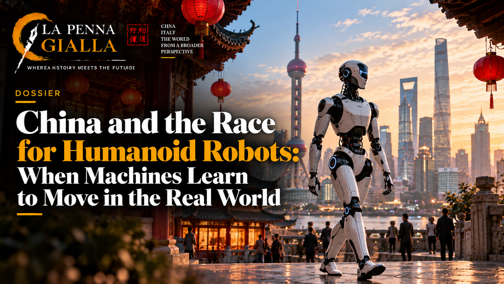 China and the Race for Humanoid Robots: When Machines Learn to Move in the Real World