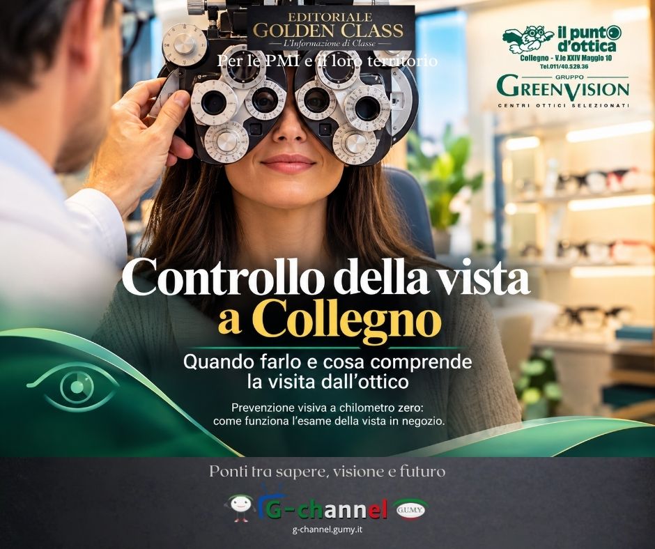 Controllo della vista a Collegno: quando farlo e perché