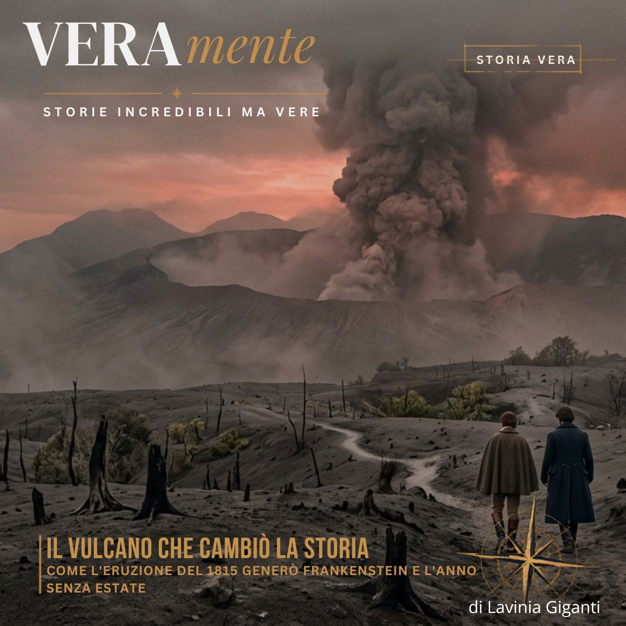 Il vulcano che cambiò la storia: come l'eruzione del 1815 generò Frankenstein e l'Anno Senza Estate