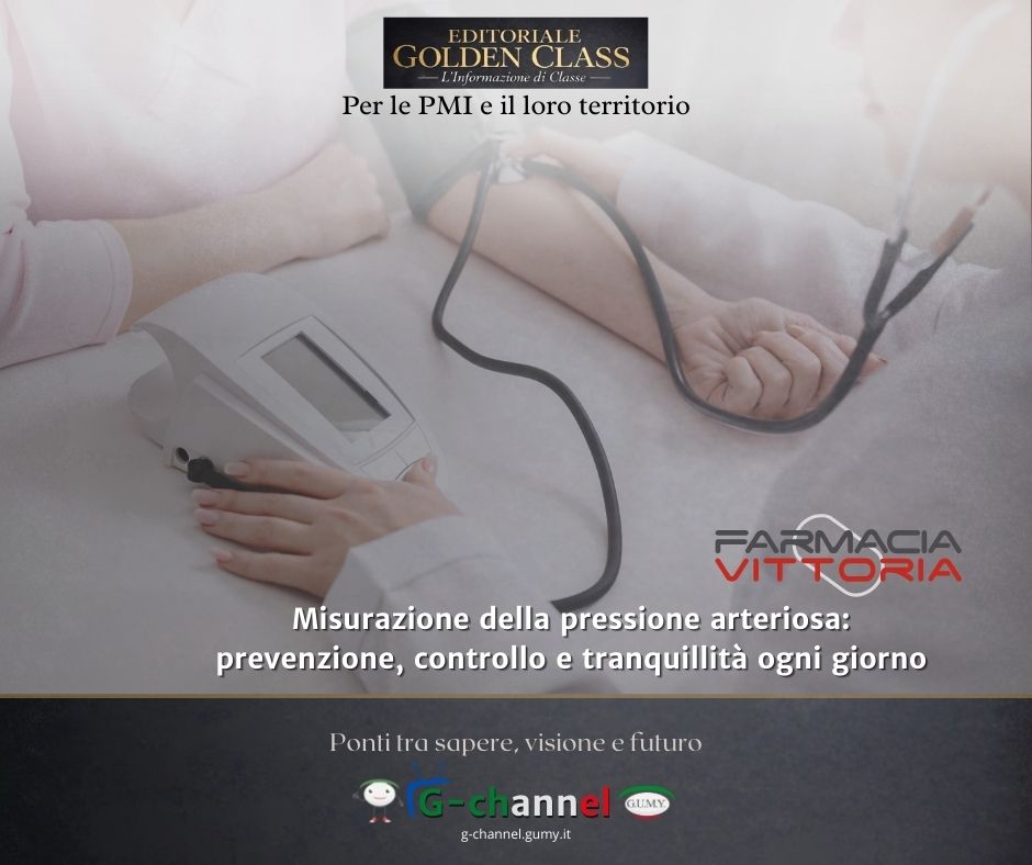 Misurazione della pressione arteriosa: prevenzione, controllo e tranquillità ogni giorno