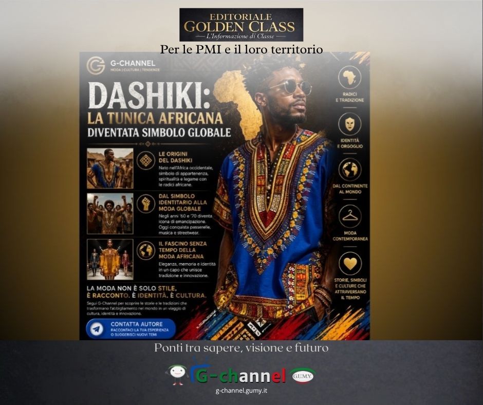 Dashiki: la tunica africana diventata simbolo globale