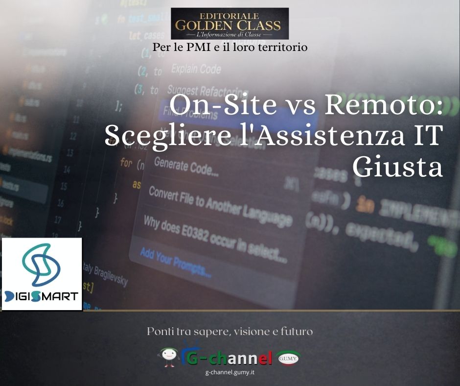 On-Site vs Remoto: scegliere l’assistenza IT giusta