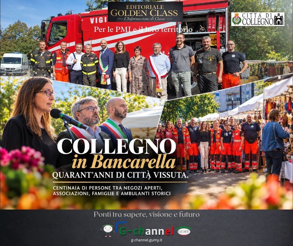 Collegno in Bancarella, 40 anni di commercio e comunità