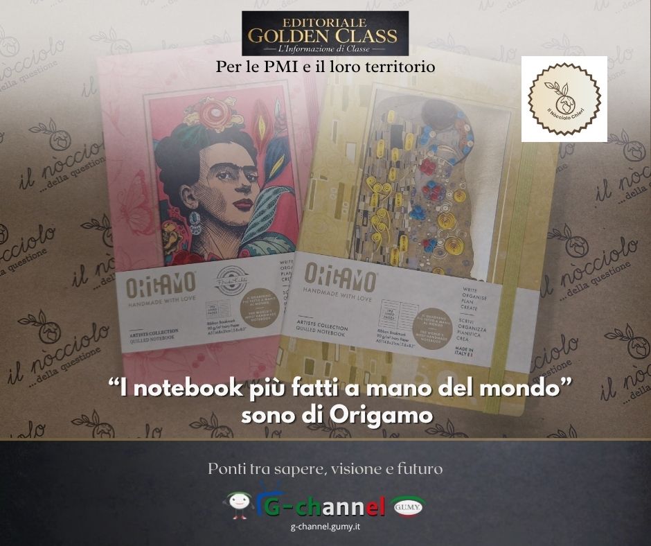 I notebook più fatti a mano del mondo sono di Origamo