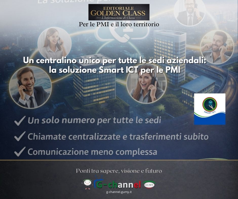 Un centralino unico per tutte le sedi aziendali: la soluzione Smart ICT per le PMI