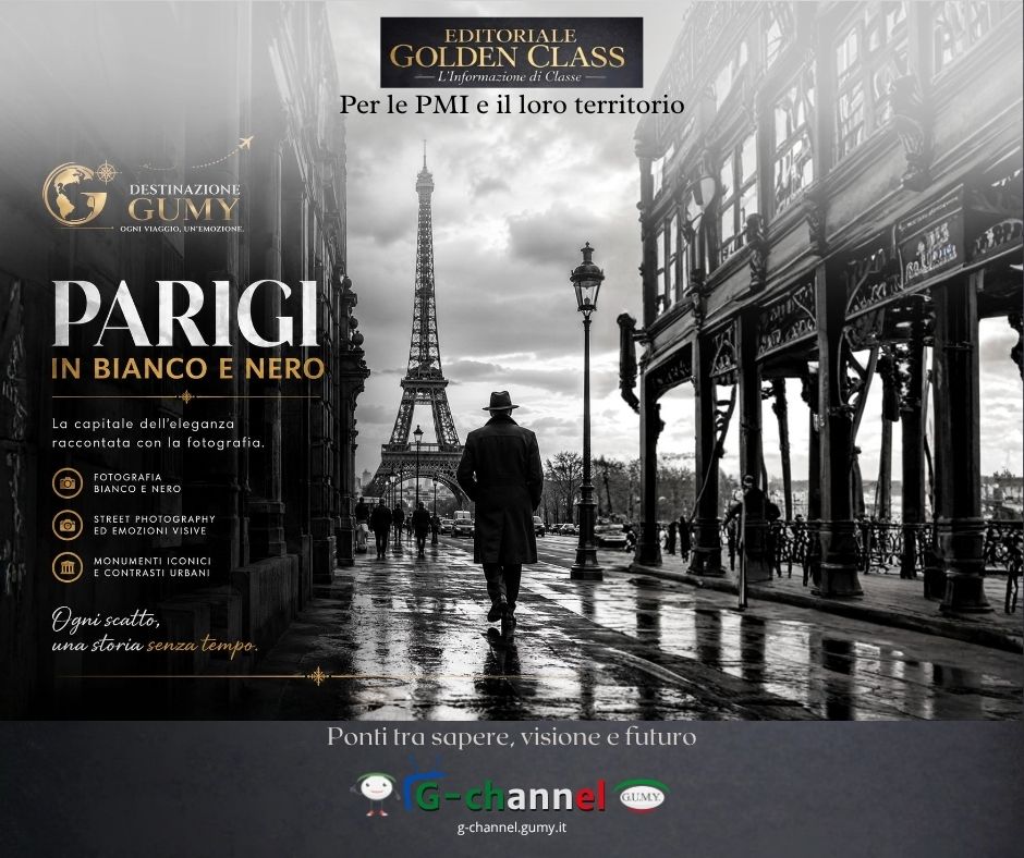 Parigi in bianco e nero: la capitale dell'eleganza senza tempo