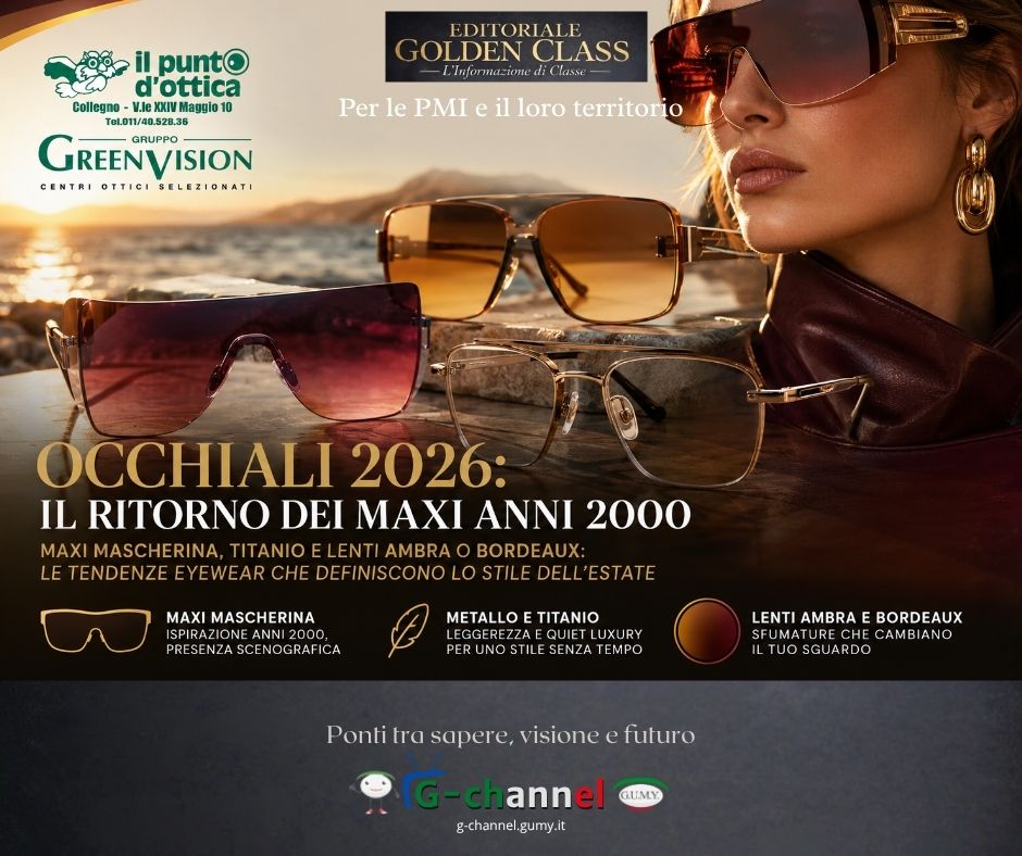 Occhiali 2026: il ritorno dei maxi Anni 2000
