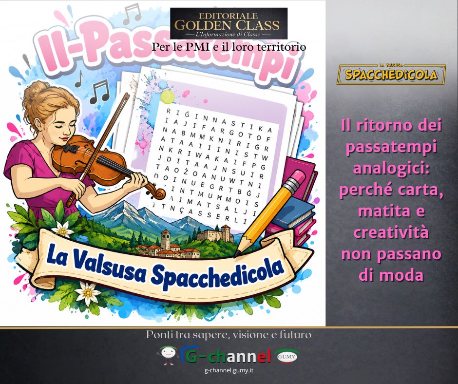 Il ritorno dei passatempi analogici: perché carta, matita e creatività non passano di moda