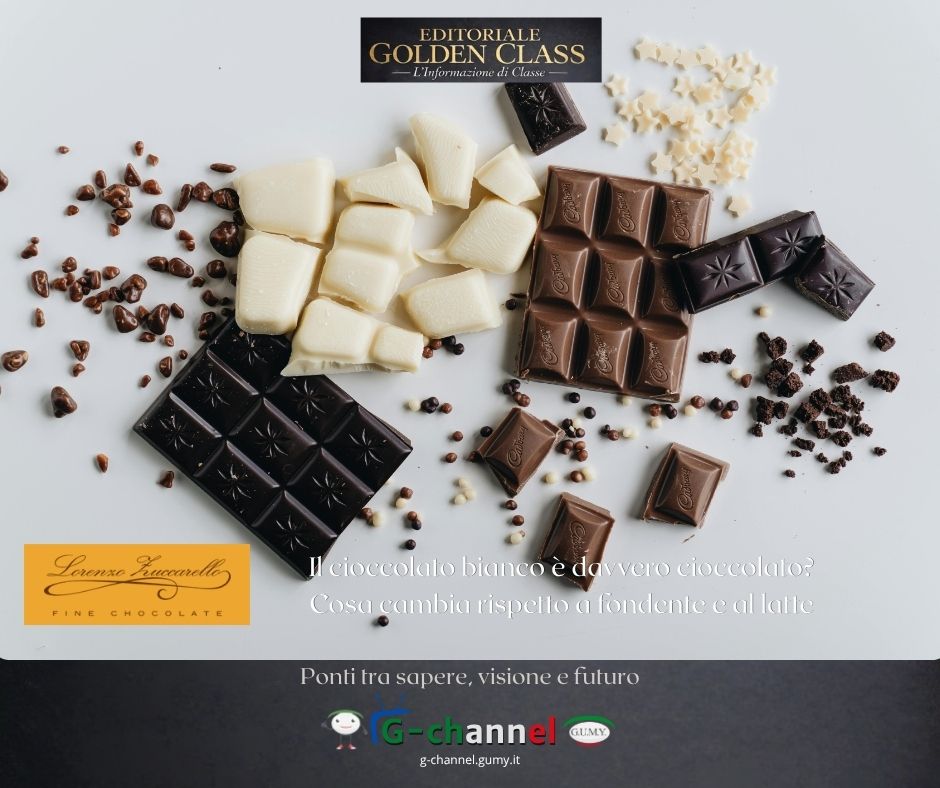 Il cioccolato bianco è davvero cioccolato? Cosa cambia rispetto a fondente e al latte
