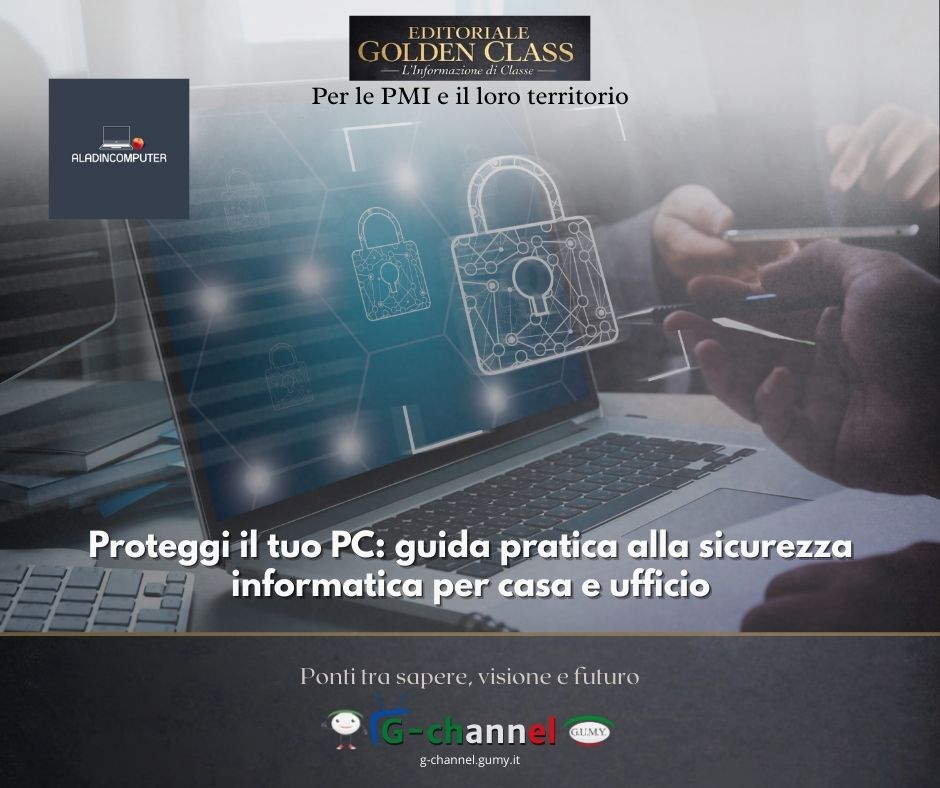 Proteggi il tuo PC: guida pratica alla sicurezza informatica per casa e ufficio