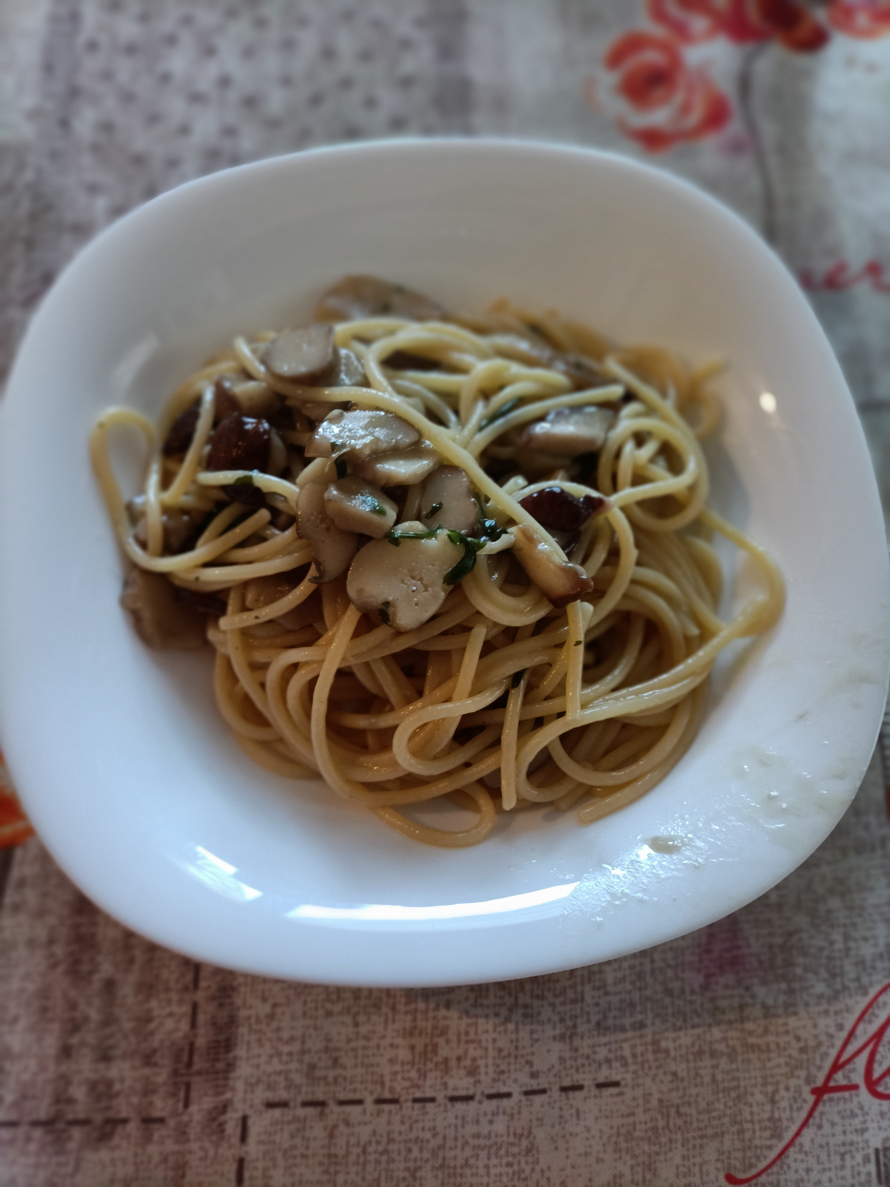 Spaghetti con funghi porcini di Giaveno