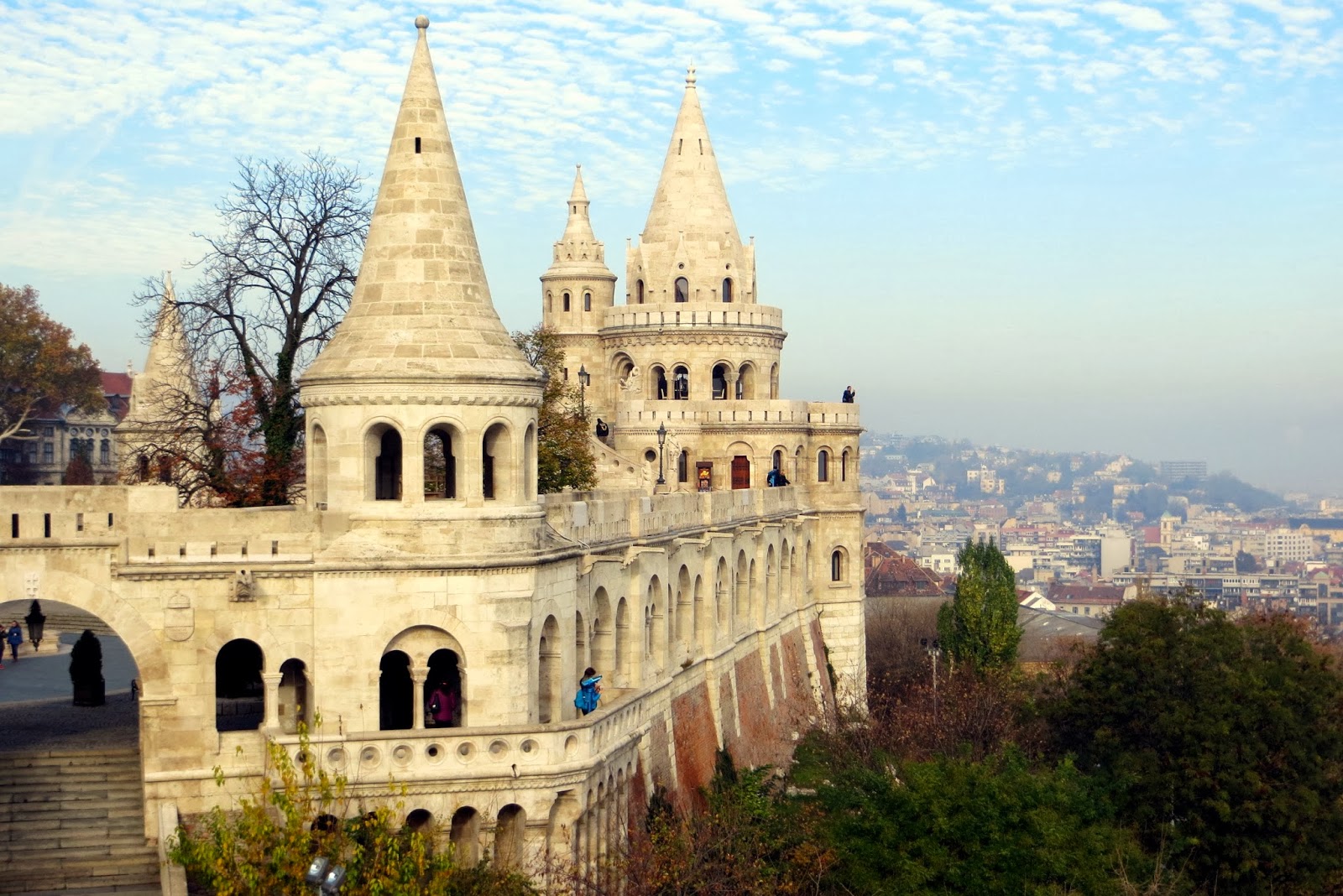 La collina del castello di Budapest