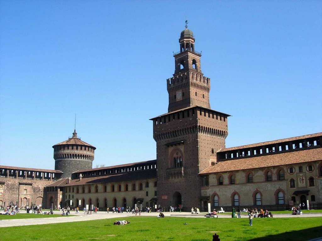 Visita al castello di Milano