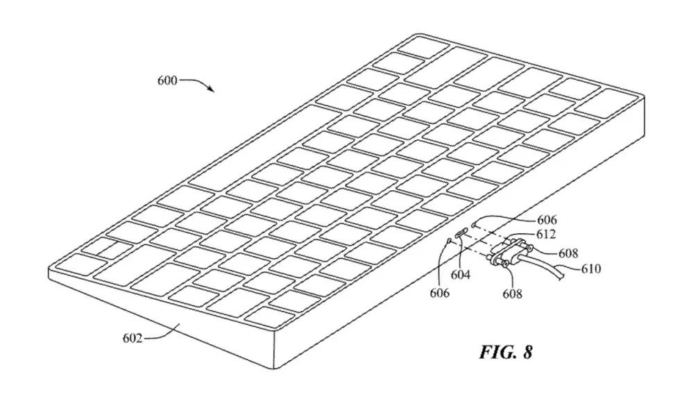 Un Mac dentro la tastiera, il brevetto di Apple