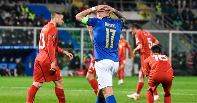 Italia fuori dai Mondiali