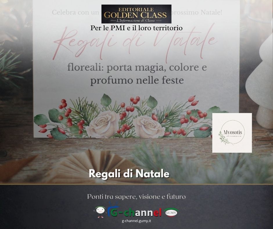 Regali di Natale floreali: porta magia, colore e profumo nelle feste